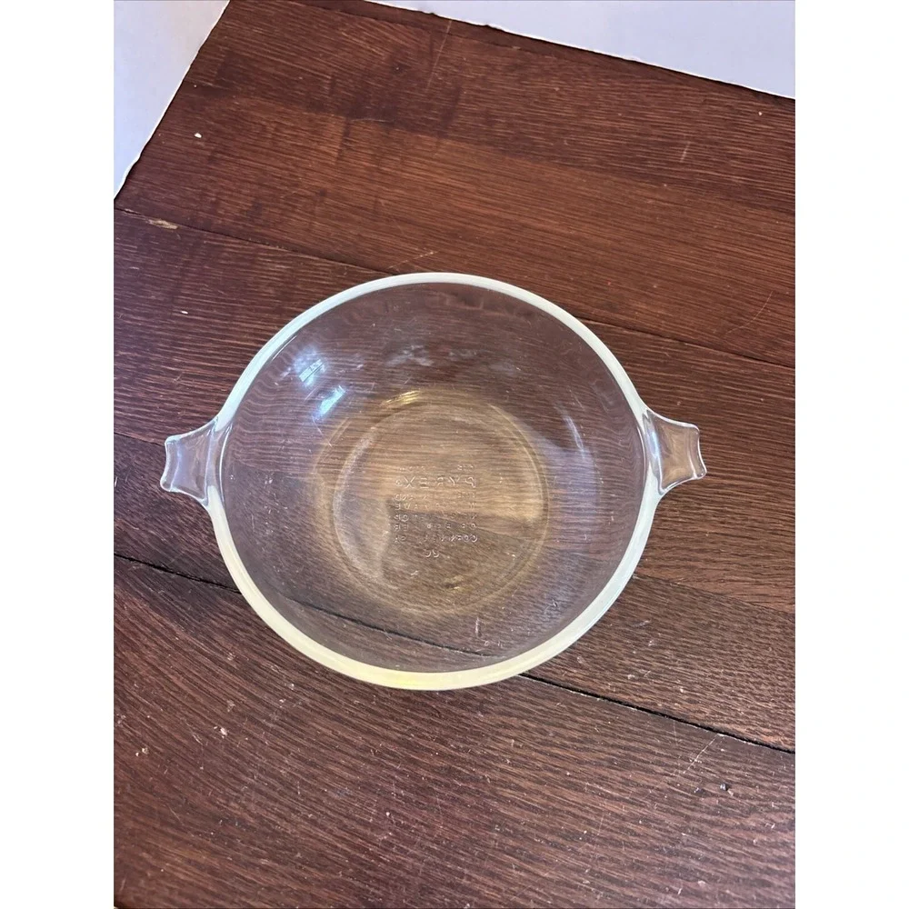 VINTAGE Pyrex 019 Clear 600ml/20oz Glass‎ Mini Casserole Dish No Lid